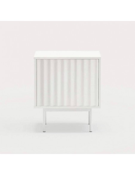 TEULAT MESITA de noche SIERRA 48x35, lacado BLANCO