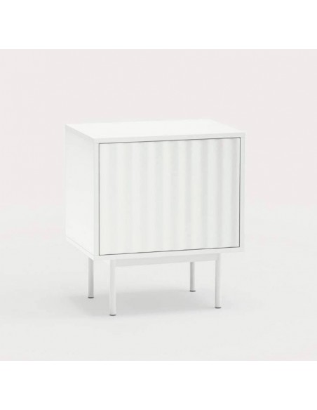 Mesa de cabeceira TEULAT SIERRA 48x35 lacado BRANCO