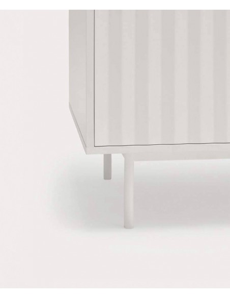 Mesa de cabeceira TEULAT SIERRA 48x35 lacado BRANCO