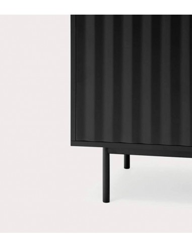 Mesa de cabeceira TEULAT SIERRA 48x35 lacado PRETO