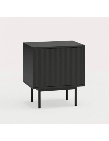 TEULAT MESITA de noche SIERRA 48x35, lacado negro