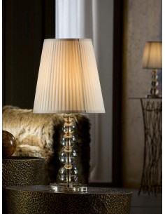 Schuller MERCURY Lampara SOBREMESA Grande, CHAMPAN