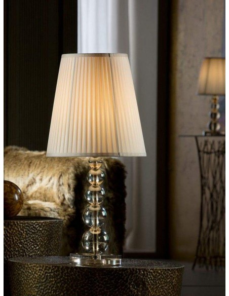 Mesa grande para lâmpada de mercúrio de Schuller, champanhe