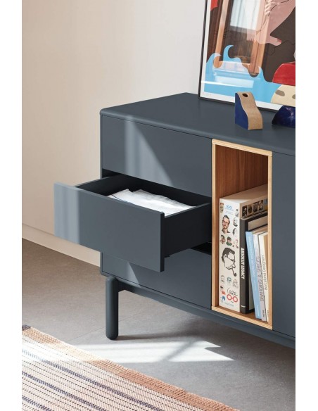 APARADOR TEULAT CORVO 180x40, ANTRACITE CINZA