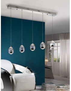 Schuller ROCIO lampara de techo, 5 LED CROMO