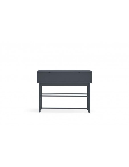 TEULAT Consola de diseño CORVO 120x35, GRIS ANTRACITA