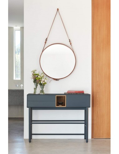 TEULAT Consola de diseño CORVO 120x35, GRIS...