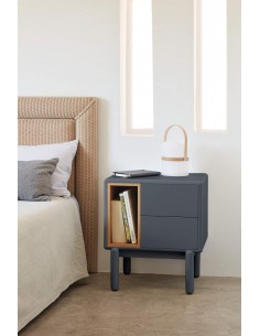 TEULAT MESITA noche CORVO 48x35, GRIS ANTRACITA 2