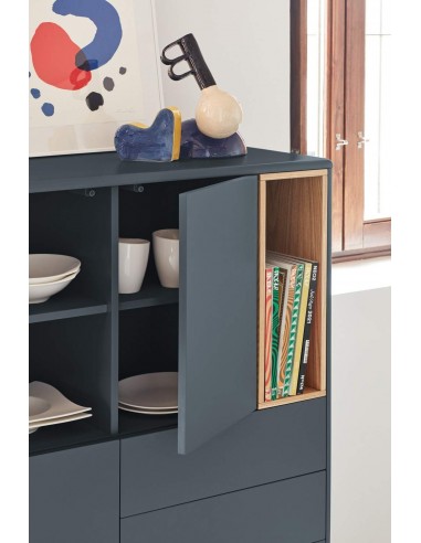 TEULAT MUEBLE AUXILIAR CORVO 100X40, GRIS...