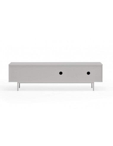 TEULAT Mueble TV Sierra 180x40, GRIS CLARO y ROBLE