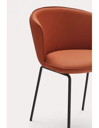 TEULAT ADD design CADEIRA, PU TERRACOTA, metal...