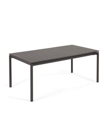 Mesa de exterior extensível em alumínio Zaltana 180/240 x 100