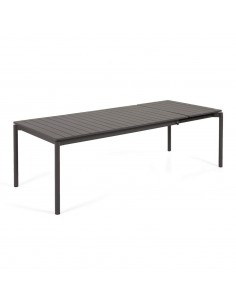 Mesa de exterior extensível em alumínio Zaltana 180/240 x... 2