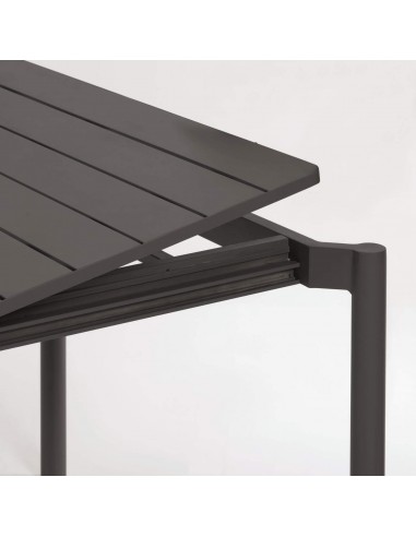 Mesa extensible de exterior Zaltana de aluminio...