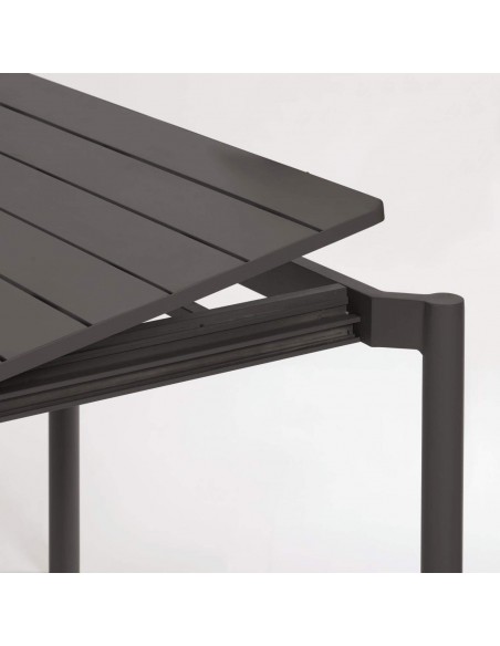 Mesa de exterior extensível em alumínio Zaltana 180/240 x 100