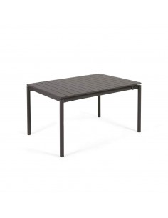 Mesa de exterior extensível em alumínio Zaltana 140/200 x...