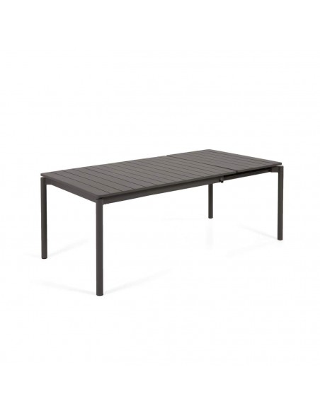 Mesa extensible exterior Zaltana de aluminio 140/200 x 90