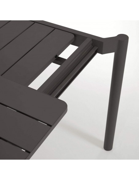 Mesa extensible exterior Zaltana de aluminio 140/200 x 90