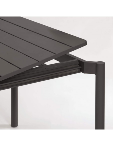 Mesa de exterior extensível em alumínio Zaltana 140/200 x 90cm.