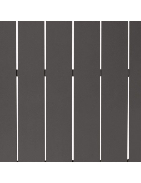 Mesa extensible exterior Zaltana de aluminio 140/200 x 90