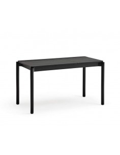 TEULAT mesa secretária minimalista ATLAS 136x68, PRETO