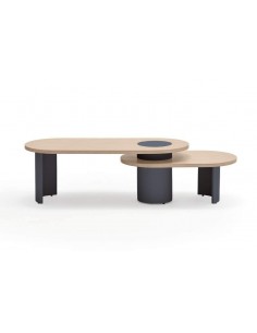 TEULAT MESA nido de CENTRO NORI 120 x 50, MDF NATURAL... 2