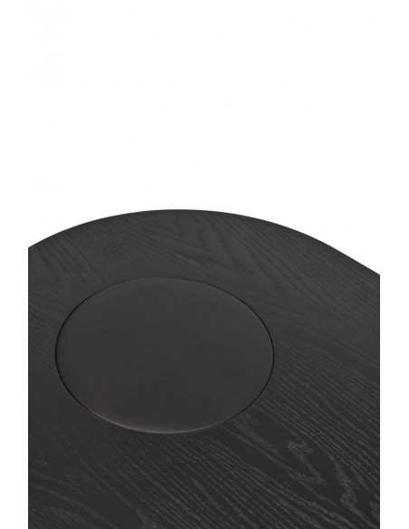 TEULAT MESA MESA RINCON NORI 60 x 45, MDF fresno NEGRO