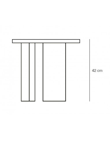 TEULAT MESA MESA RINCON NORI 60 x 45, MDF...