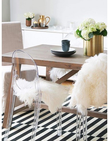 Cadeira Neoclássica Bourbon ghost,...