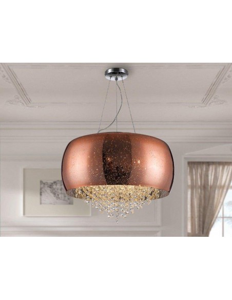 Schuller CAELUM 50 LAMPARA techo COBRE 6G9 Schuller CAELUM 50 LAMPARA techo COBRE 6G9