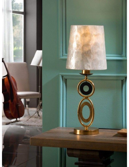 Schuller EDEN Lámpara SOBREMESA ORO 1L