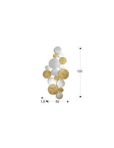 Schuller CIRZE espelho oval 120 X 59 do projeto moderno