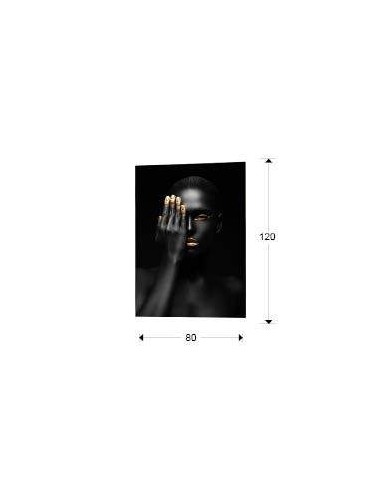 Schuller ORONEGRO cuadro FOTOGRAFÍA 80X120