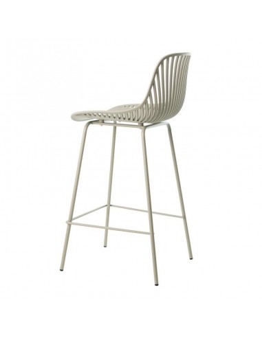 Taburete Peyton 70 base metal lacado mate y...