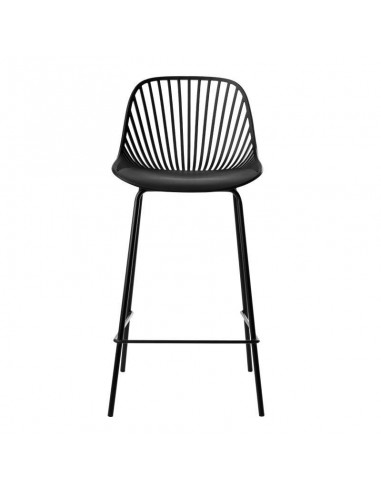 Taburete Peyton 70 base metal lacado mate y...