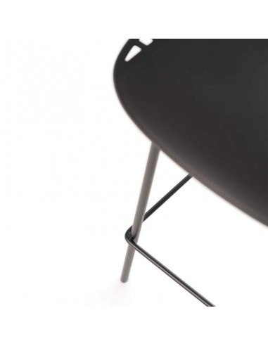 Taburete Peyton 70 base metal lacado mate y...