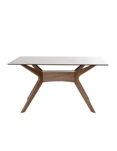 Mesa de jantar ELOISE 160x90, porcelana Mármol...