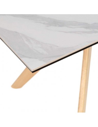 Mesa comedor ELOISE 160x90, porcelánico Mármol...