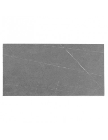 Mesa de jantar ELOISE 140x90, porcelana cinza...