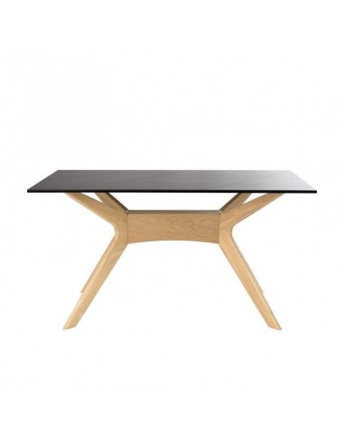 Mesa comedor ELOISE 140x90, porcelánico Sahara,...