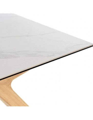Mesa comedor ELOISE 140x90, porcelánico Mármol...