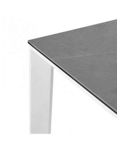 Mesa de jantar extensível LISA 160x90, cinza...