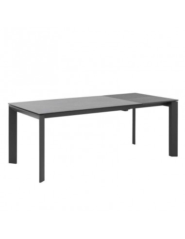 Mesa de jantar extensível LISA 160x90, cinza...