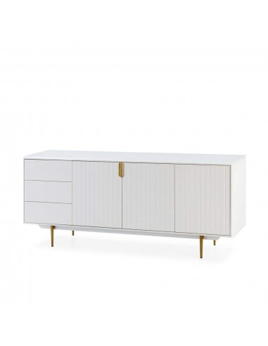 APARADOR moderno CANDEM 180 x 45, lacado blanco