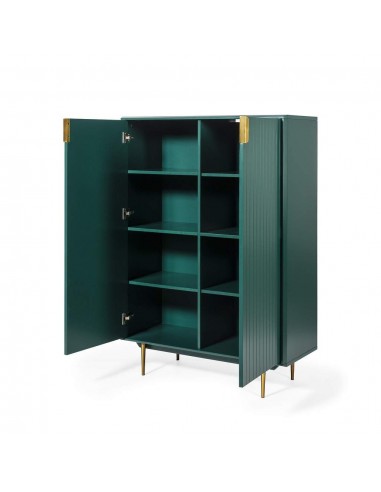 MUEBLE CUBO MODERNO CANDEM 100 x 142, lacado verde