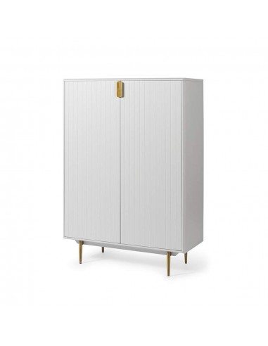 MUEBLE CUBO MODERNO CANDEM 100 x 142, lacado blanco