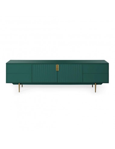 MUEBLE MODERNO TV CANDEM 200 x 42, lacado verde