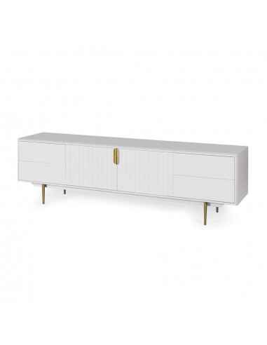 Mesa TV MODERNA CANDEM 200 x 42, lacado branco