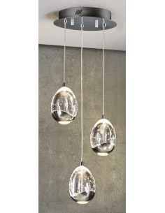 Schuller ROCIO 25 LAMPARA DE TECHO 3LED cromada 2
