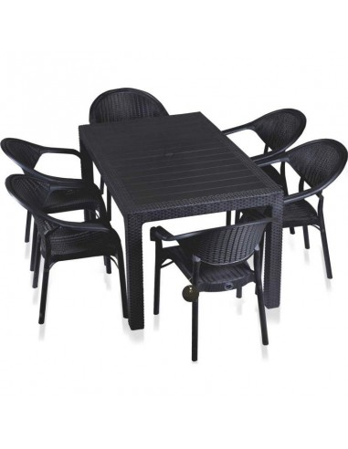 Silla con brazos exterior TORREVIEJA, apilable,...